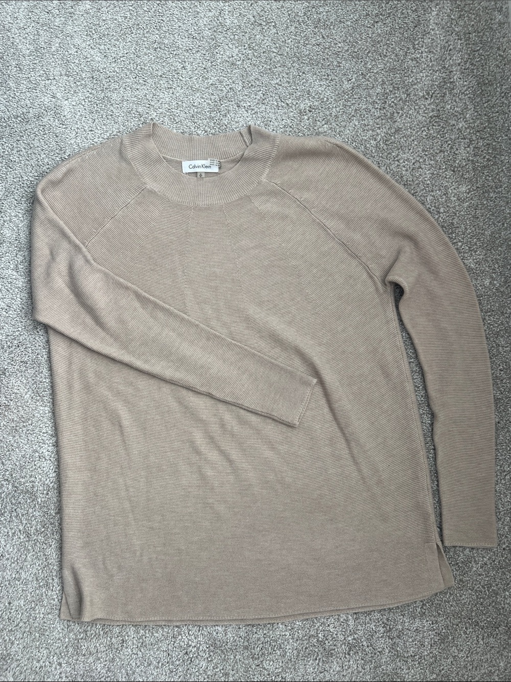 Calvin Klein Women’s Sweater in Light Taupe
